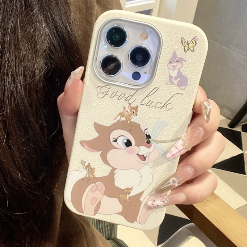 Картун милый кролик, совместимый чехол для телефона, 16promax, iPhone
