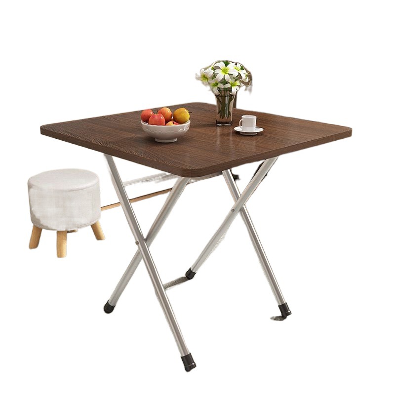 Mesa plegable, mesa de comedor, dormitorio doméstico simple, habitación de alquiler, puesto, mesa cuadrada pequeña portátil, fábrica de mesas pequeñas para cenar image 6