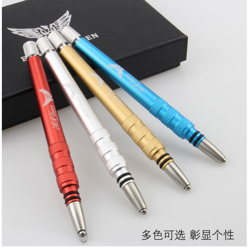 正牌发型师美发魔术雕刻笔 油头刻痕修眉精钢剃刀笔一件代发