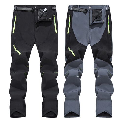 Outdoor clothing men's spring and autumn new breathable hiking and cycling mountaineering quick-drying trousers cross-border single-layer assault pants