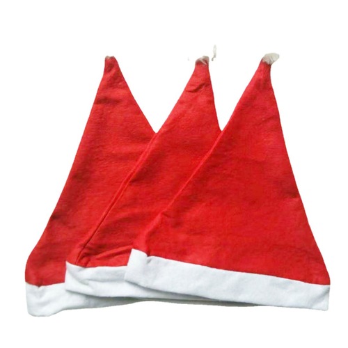 Christmas hats, ordinary non-woven fabrics, Christmas decoration hats, Christmas hats for children and adults, manufacturer wholesale
