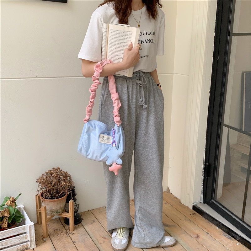 19212 corduroy retro underarm bag, sweet and youthful girl's single-shoulder bag with contrasting colors, cute student square bag undefined