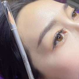 万家绣纹绣眉笔设计眉形防水定位笔纹眉化妆师双头野生眉线条眉笔