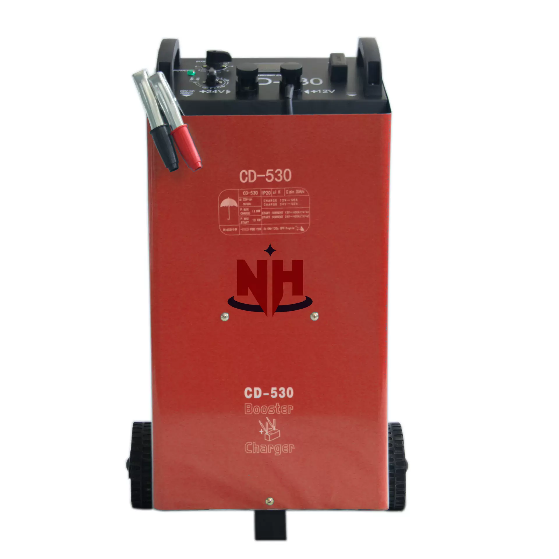 CD-530铁壳厂家直销12/24V汽车电瓶充电器智能修复应急启动电源