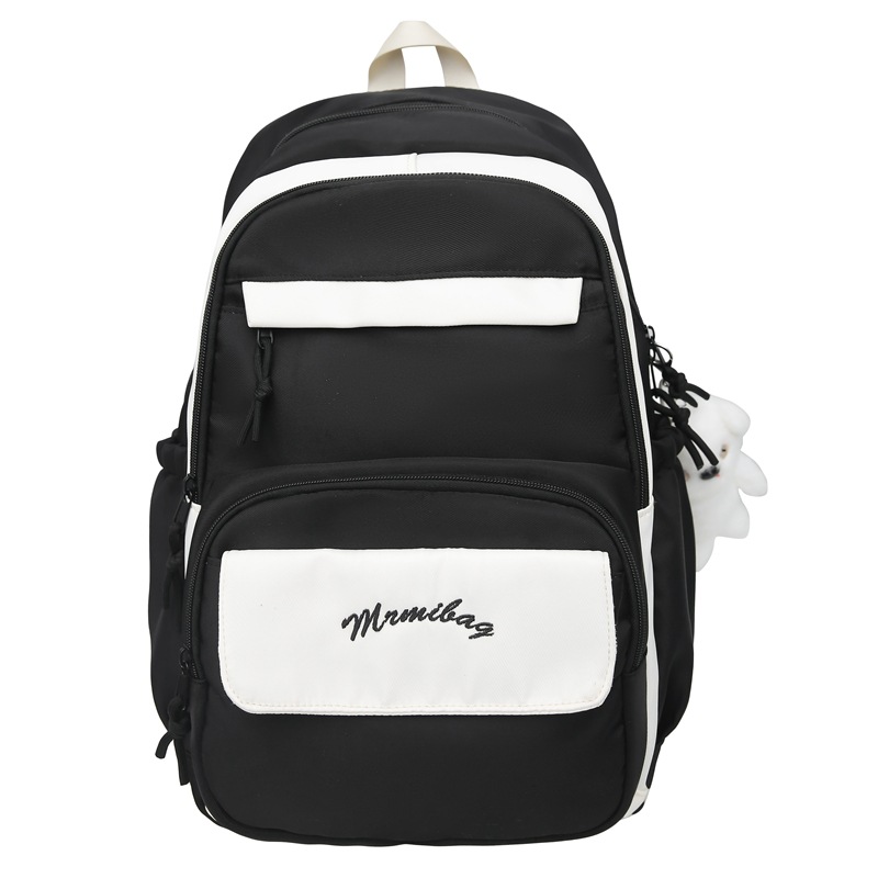 Mochila de gran capacidad 2024 nuevo estilo universitario estudiante universitario casual mochila escolar viajes de moda estudiante de secundaria al por mayor