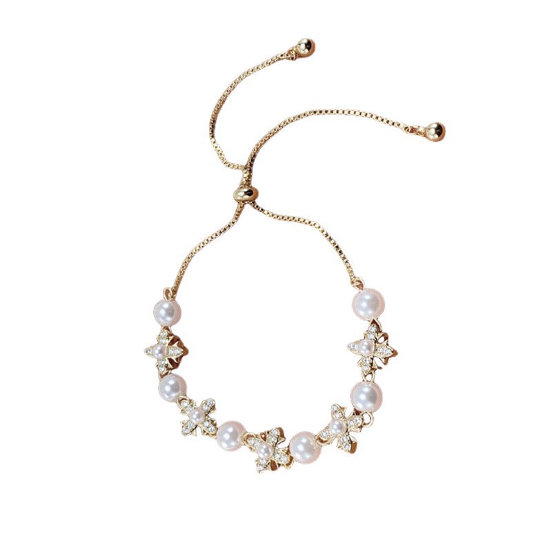 Moda de nicho, personalidad única, tendencia, pulsera de circón, diseño de todo fósforo de lujo ligero para mujer, joyería de sentido simple y avanzado al por mayor