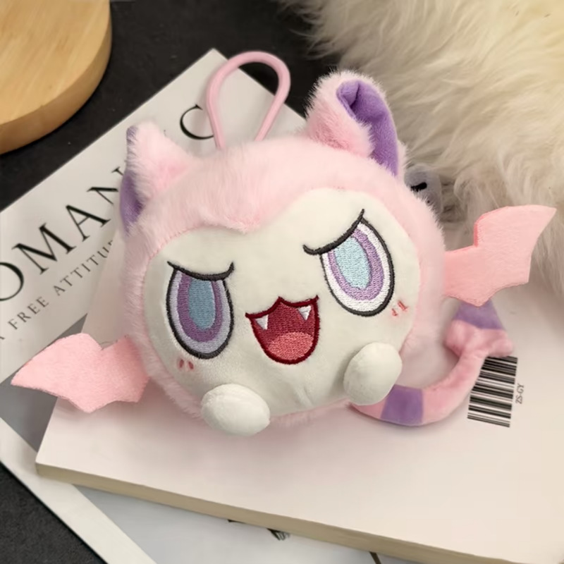 Rock Kingdom Demon Ding Assorted Color Plush Toy Chrysanthemum Doll with Big Ear Hat Pendant Ornament Doll Rock Kingdom Demon Ding Assorted Color Plush Toy Chrysanthemum Doll with Big Ear Hat Pendant Ornament Doll