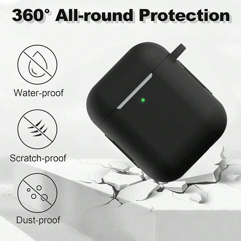 Apple, совместимые наушники, защитный силиконовый чехол pro, pro2, защита от падений