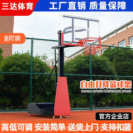 标准篮球架移动室内外小孩可调青少年培训篮球训练可升降可移动