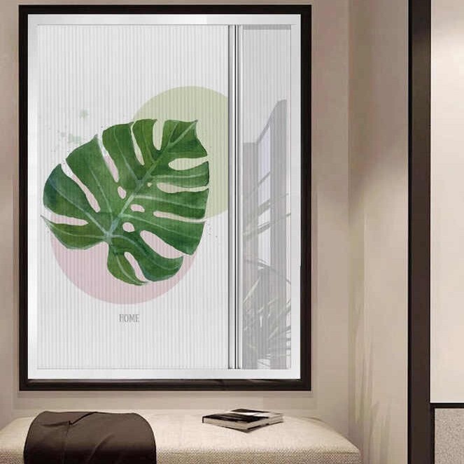 No-Drill Installation Honeycomb Curtain Tank Chain Sliding Door Day and Night Folding Door Sliding Door Cross-Border Factory Exclusive Customizable
