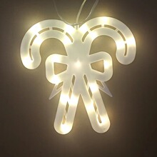 新款跨境货源led圣诞装饰灯卡通橱窗氛围彩灯批发圣诞节吸盘灯