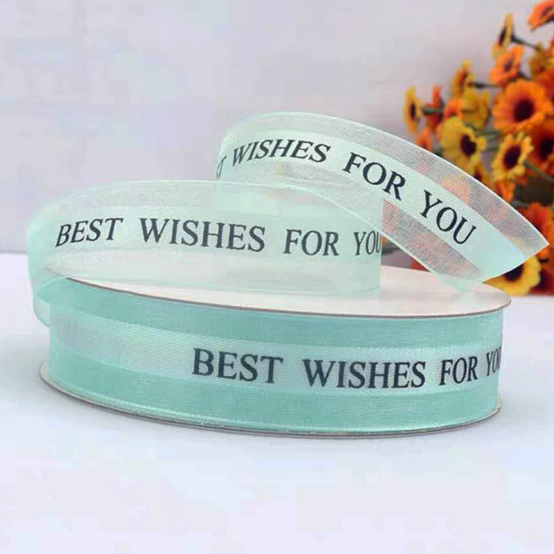 Envío gratuito cinta estilo coreano cinta de encaje impreso cinta pastel boda decoración regalo flor embalaje cinta