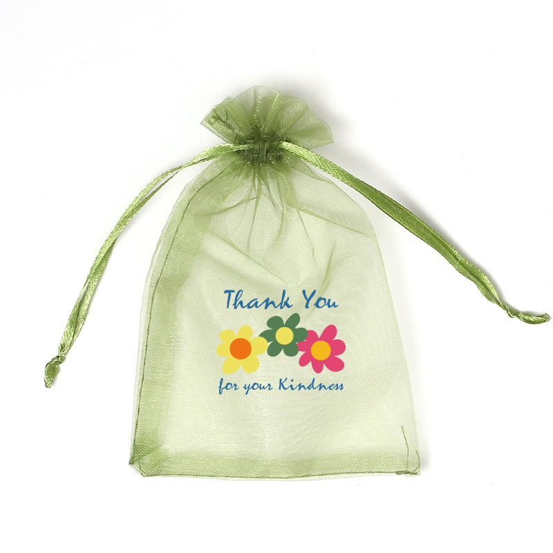 多彩花朵thank you