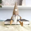 Brown right -handed coffee dwarf men's model