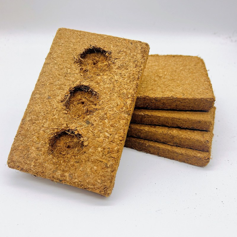 寄居蟹专用进口有机椰糠椰砖小颗粒保湿不易染色爬宠垫材蜕皮椰土|undefined