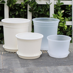 Flower Pot, Gallon Pot, Snake Plant, Rose, Tulip, Breathable, Root Control Pot, Large Mouth, Large Size Pot, Plastic Flower Pot