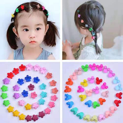 Korean hair accessories, hair clips, baby cute princess hair clips, little girls, flowers, children's baby hair accessories
