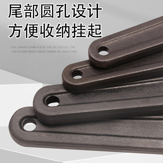 Die forging crescent wrench hook wrench hook wrench hardware hand tools wholesale