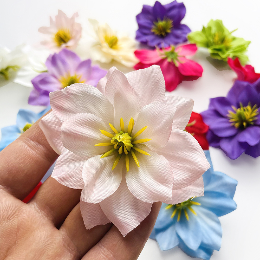 Simulación de flores de seda Ono Rose tela DIY ropa accesorios de material de flor de flores de boda arco decoración floral