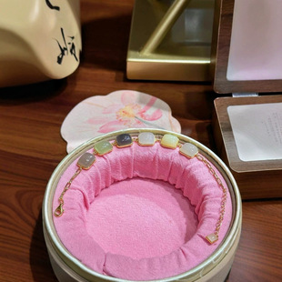 Hetian Jade · Duobao Bracelet S925 Silver Inlaid with Sugar Type Design Deep Smoke Purple Jade, Light Smoke Purple Jade