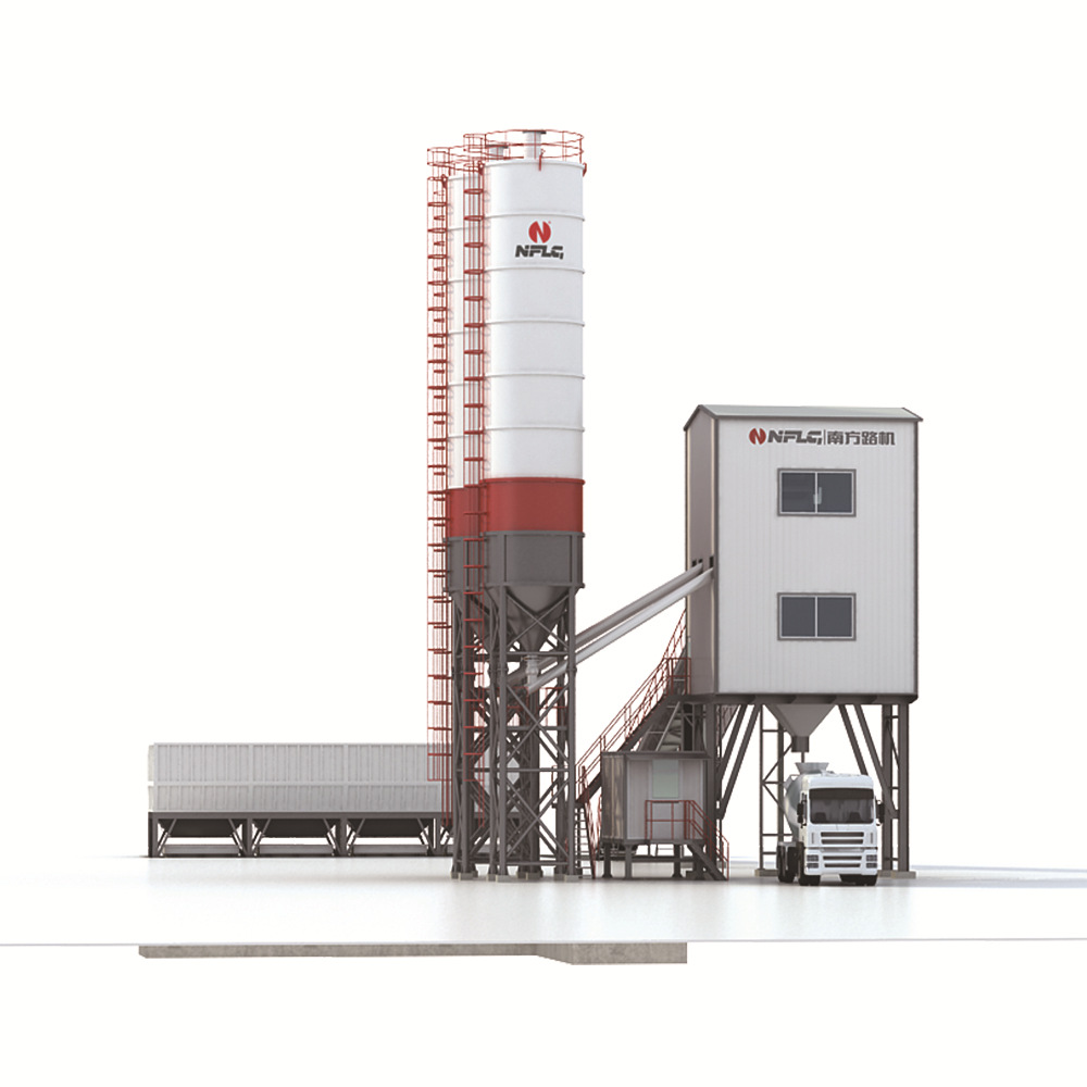 厂家直销每小时120立方的新型搅拌站 效率高节能环保品质保证