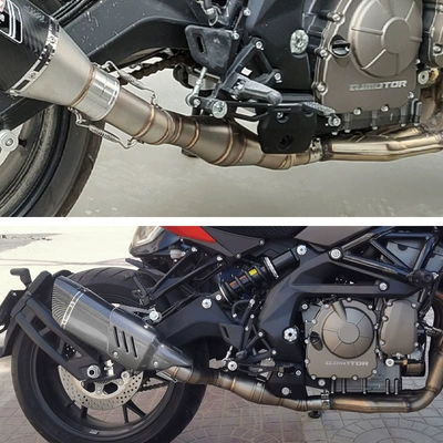 section Qianjiang chase 600 back | Exhaust pipe