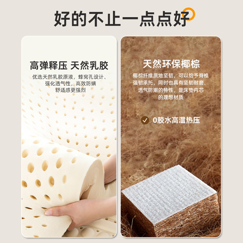 酒店工程公寓民宿乳胶独立弹簧护脊床垫20cm厚席梦思租房专用垫|undefined