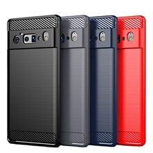 适用谷歌6手机壳 谷歌6pro保护套Pixel6拉丝全包谷歌7A硅胶防摔