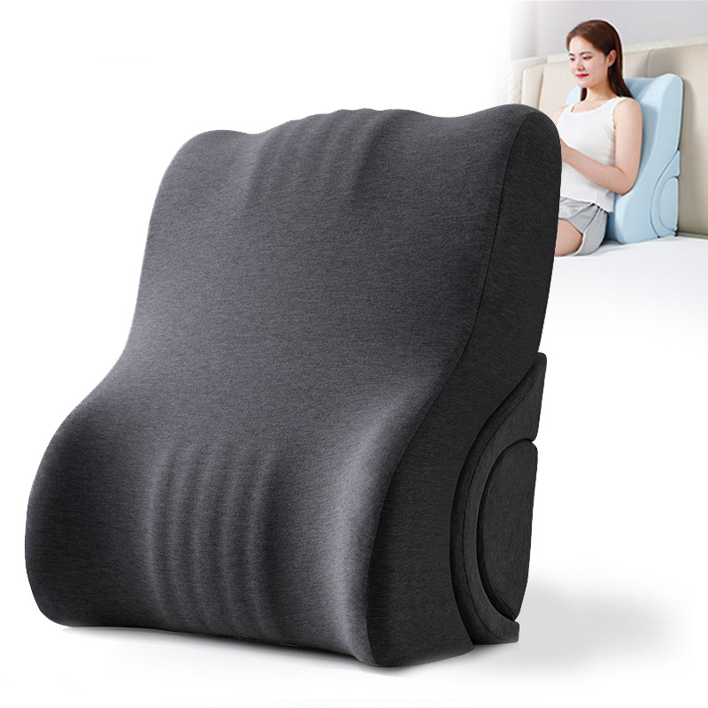 Bedside Waist Protection Cushion Tatami Triangle Mat Memory Foam Pillow Single Pillow for Elderly Pregnant Women