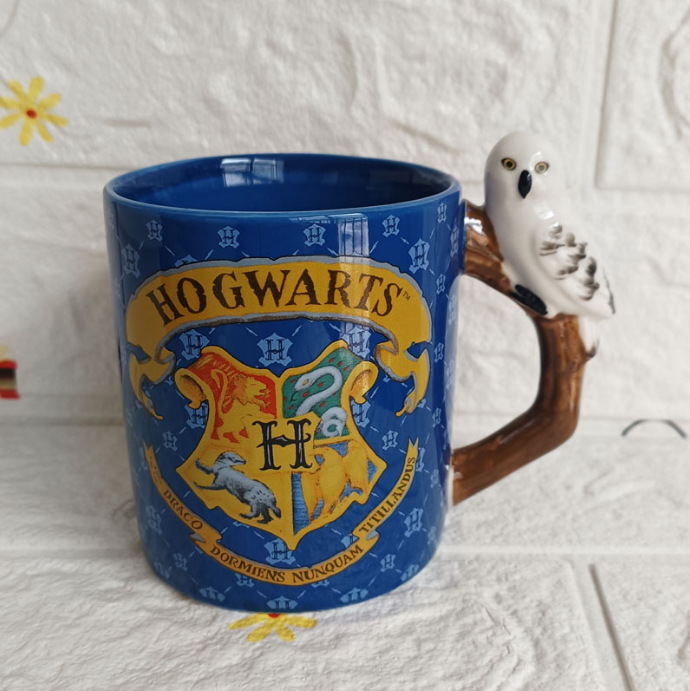 Harry búho cerámica taza de cápsula de animación periferia taza de agua taza de café