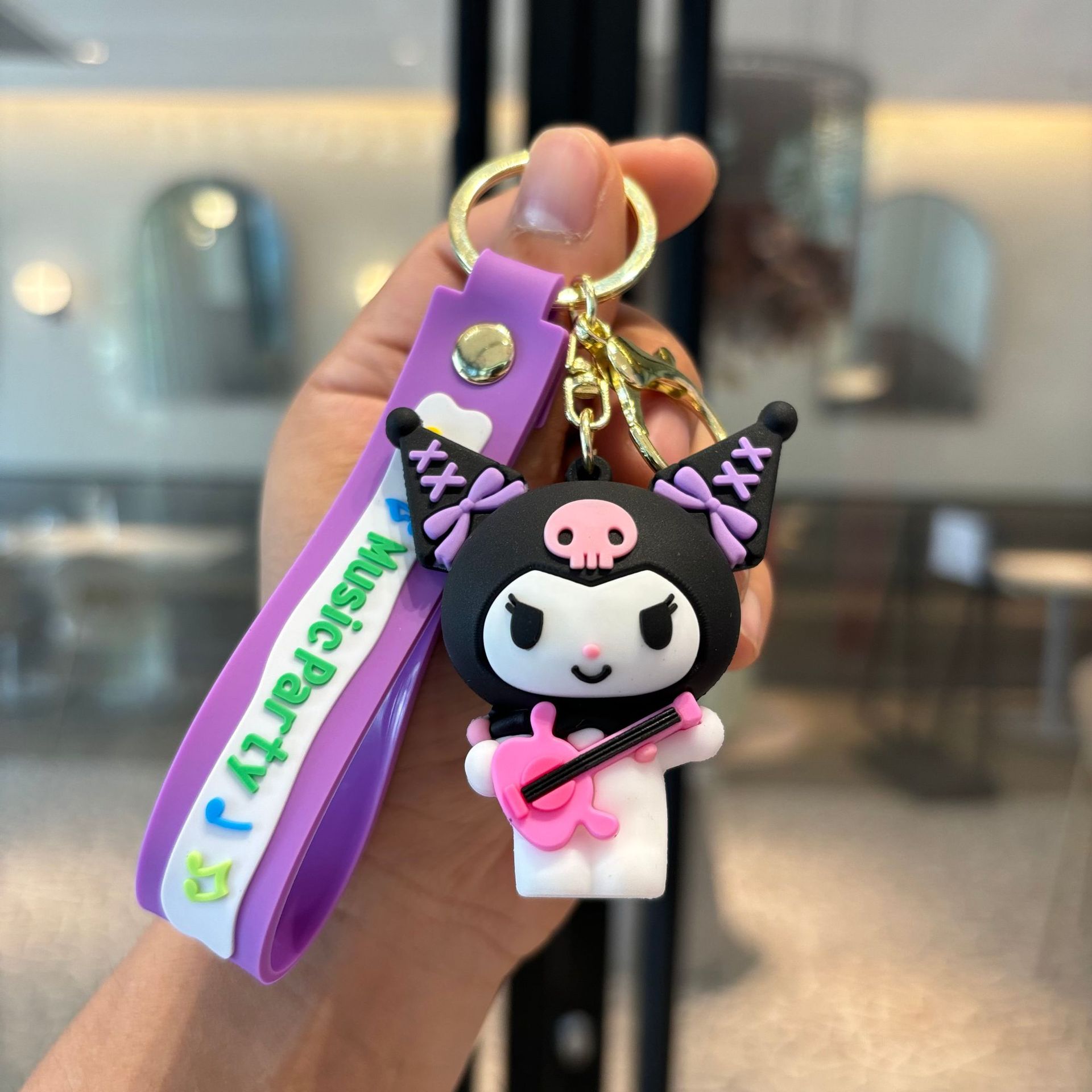 Fiesta de música llaveros Sanliou muñeca colgante para atrapar a niños pequeños regalos llaveros accesorios bolsas al por mayor