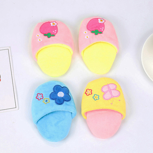 Pet plush, sounding, teeth grinding, bite-resistant cat and dog toys, various multi-color fruit, cartoon animals, pet toys and supplies