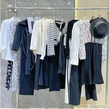 羽沙国际品牌撤柜25春都市白领时尚大气女装一手货源品牌折扣批发