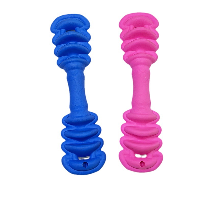 Suministros para mascotas mordedura de perro juguete molar TPR juguete para mascotas hilo de hueso de perro divertido juguete interactivo para perros