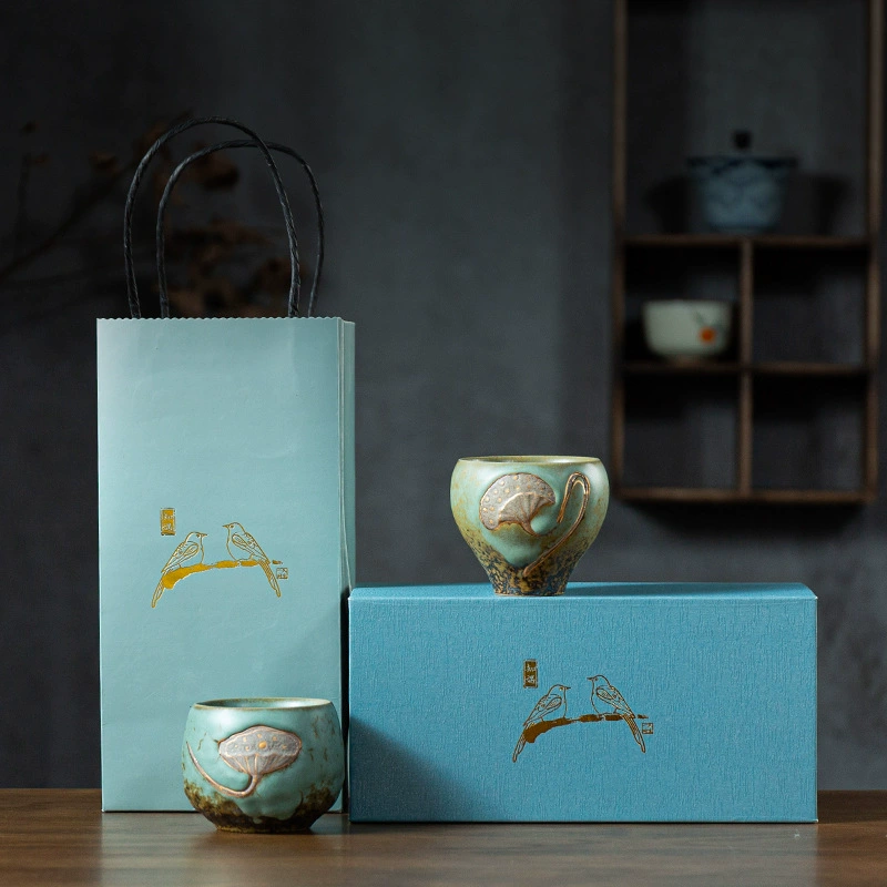 Lianpeng пара чашка керамическая чайная чашка кунг-фу чашка мастера свадебный свадебный подарок