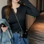 v领新款女式大码t恤