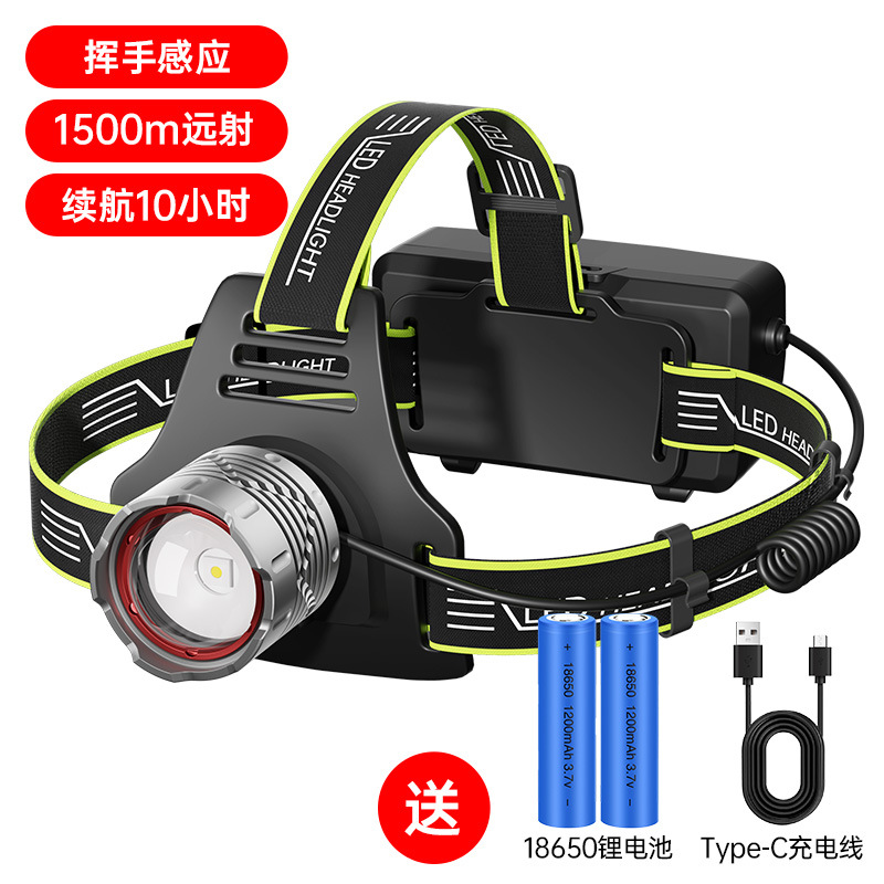 Inducción láser blanco (Faro Digital + cableado de dos baterías)