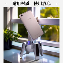 太阳能可自动发光旋转展示台珠宝首饰眼镜手表手机模型支架底座托
