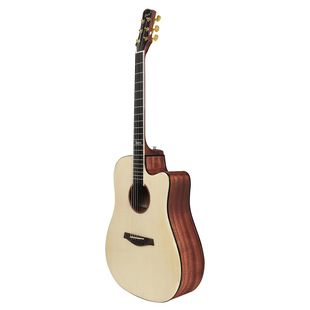 Factory Direct Sale 41inch Folk Guitar Spruce Top Guitar Gold Knobs Unisex Popular Practice Jita Guitar