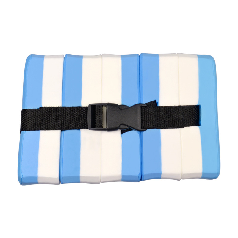 Floating strips-blue and white
