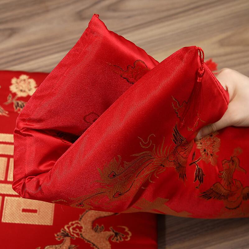 結婚式のひざまずきマット、お茶を捧げるためのマット、花嫁の挨拶マット、乾杯マット、頭を垂らすマット、赤い結婚式のマット、結婚式用品のペア|undefined