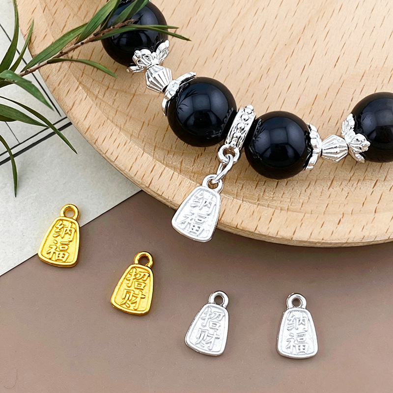 Əl istehsalı alloy asma qulp — bilərzik və boyunbağı üçün