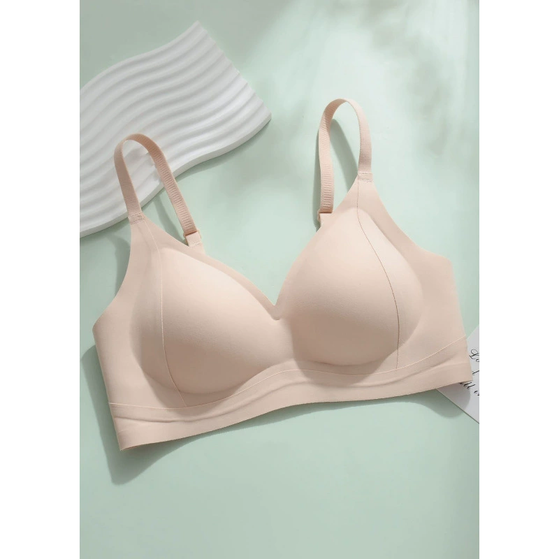 Wireless bra, thin underwear, supporting push up bra, sexy bra top