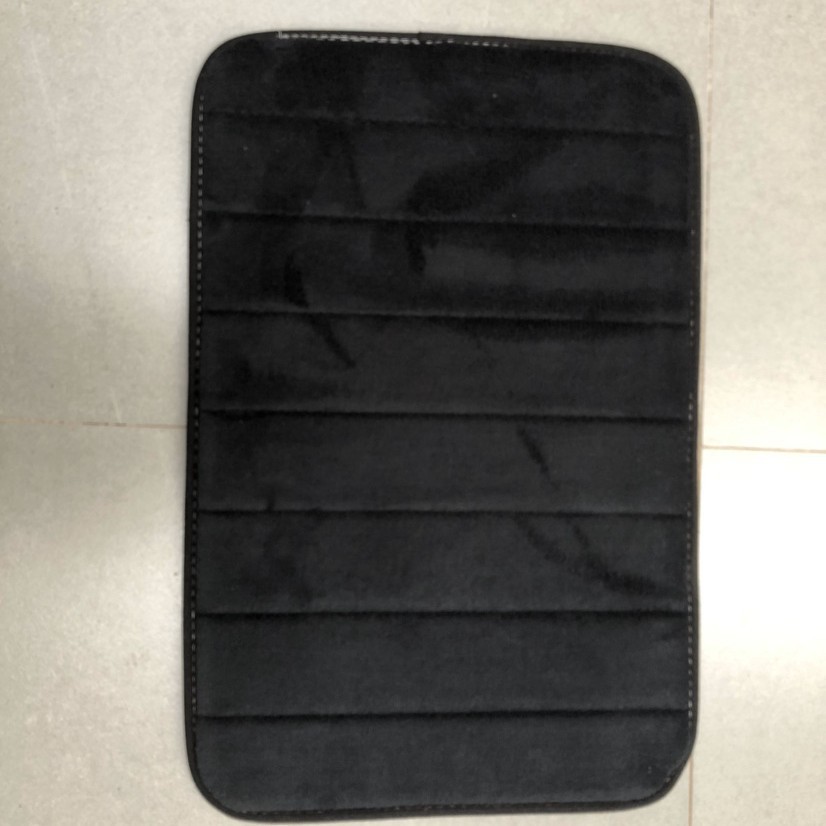 Alfombra de coral vellón alfombra de espuma de memoria alfombra de la puerta del dormitorio estera de la cocina del baño estera absorbente antideslizante estera de la puerta al por mayor