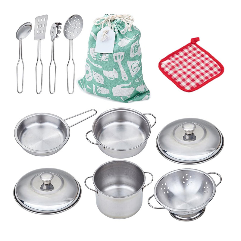 children's realistic tableware stainless steel