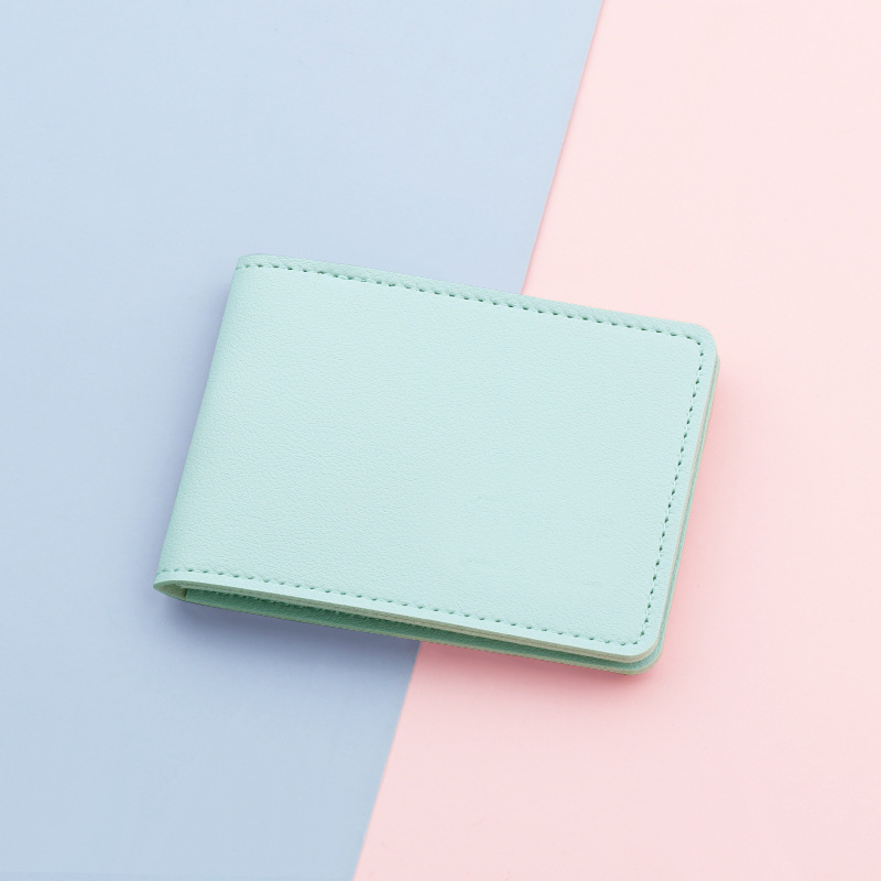 Mini titular de la tarjeta de regalo de comercio electrónico transfronterizo 2 titular de la tarjeta ultrafino color motor vehículo licencia de conducir sin logotipo