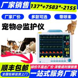 批发宠物多参数监护仪猫狗监护仪便携式触摸屏兽用监护仪厂家