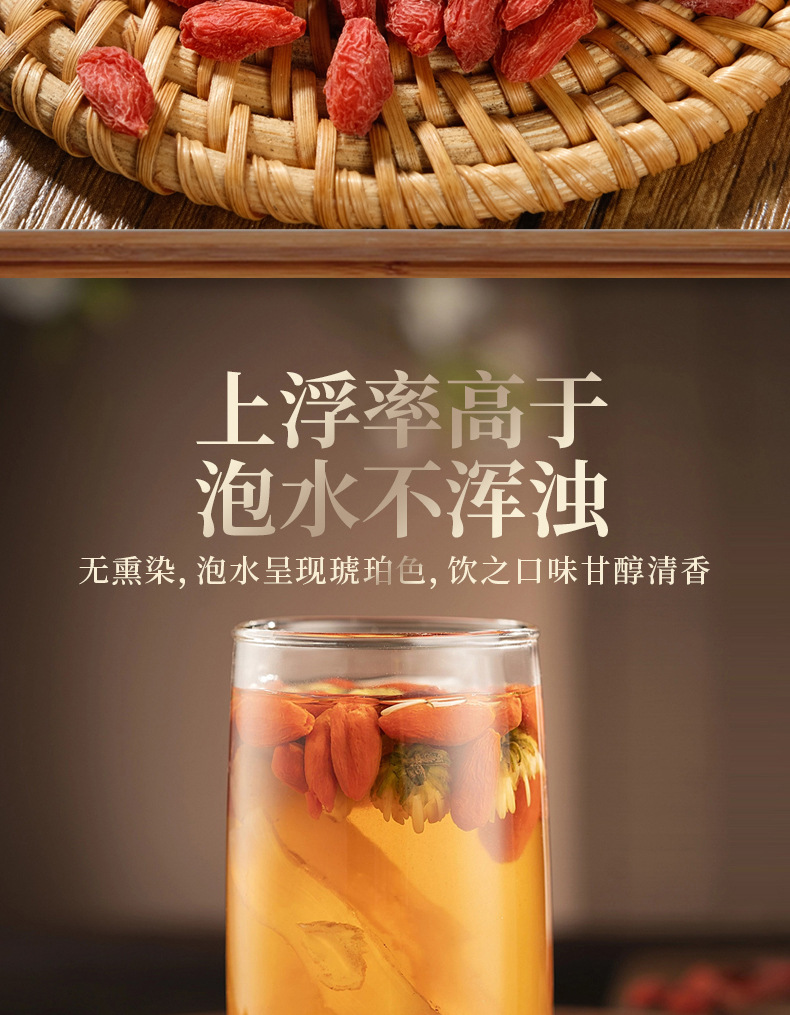 Goji Berries (Lycium barbarum) — Ningxia Large-Grade Dried Wolfberry for Tea & Wine quality and texture