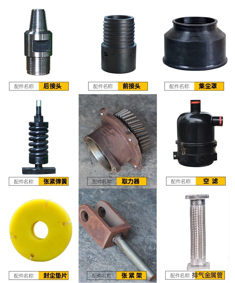 Mining Drilling Rig Parts: Oil Cylinder Kg726, Motor Main Bearing, Sealing Ring, Anti-Wear Plate, Rotary Unit, Multi-Way Valve