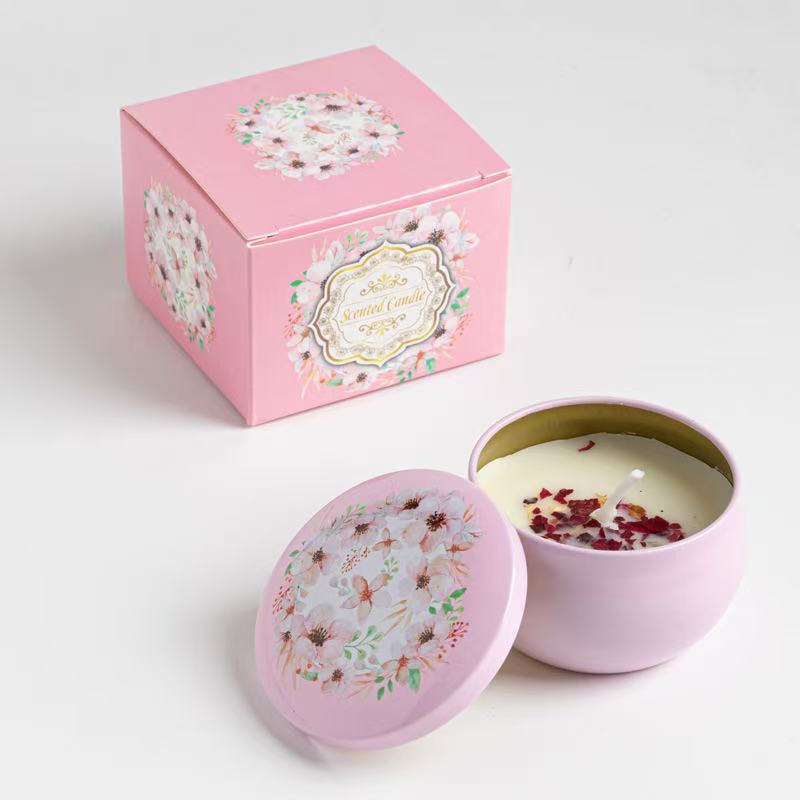 Bougie d'aromathérapie transfrontalière aux huiles essentielles pour purifier l'air de la maison. Parfum pour femme, idéal comme cadeau d'anniversaire pour une amie._voghion.com